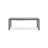 Ajha Rectangular Metal Extendable Outdoor Dining Table , 82'' in. W 39.25'' in. D-1554354654-1565809120