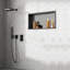 Pawela Shower Niche, Stainless Steel for Bathroom Organiser, 30 x 61cm Shower Shelf-265660449