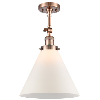 Plafonnier semi-encastré 1 lumière 12 po Tenny