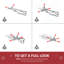 Sapin de Noël artificiel de 6 pi avec des branches réalistes, 250 lumières DEL chaudes et 1000 pointes-1743484029