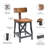 Counter Stool With Back