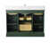 Currahee 48'' Single Bathroom Vanity with Engineered Stone Top