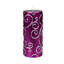 Bougie cylindrique sans parfum à volute-24101331-24101332-24101325