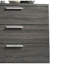 Commode en chêne gris Lantha