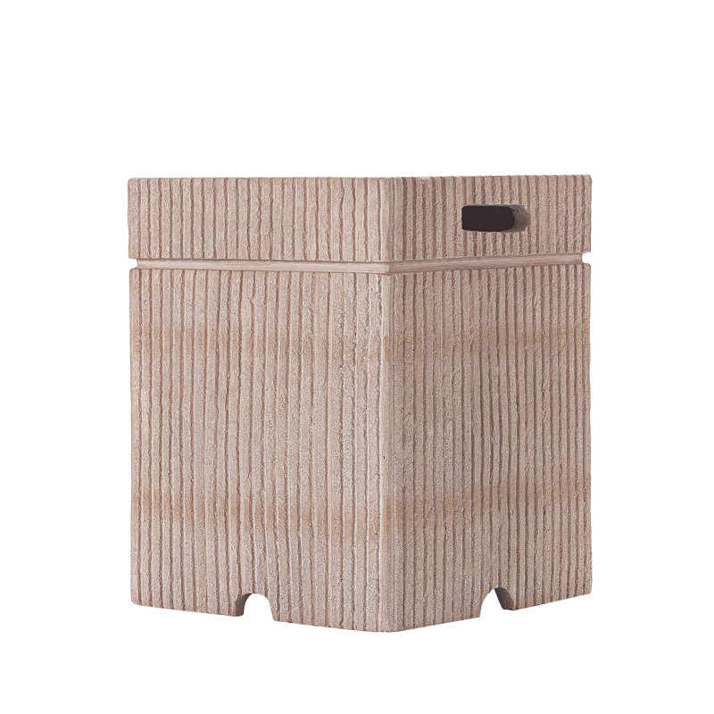 Foyer d'extérieur 48,2 po rectangulaire 50 000 BTU avec support de réservoir  