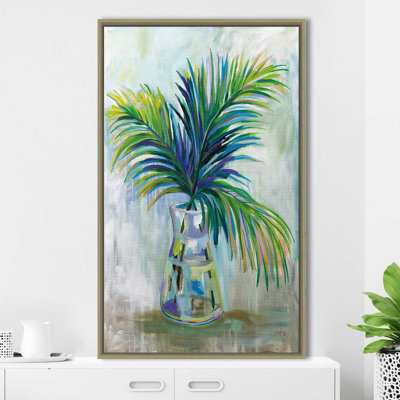 Feuilles de palmier I - Peinture