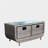 Coffee Table with tempered glass