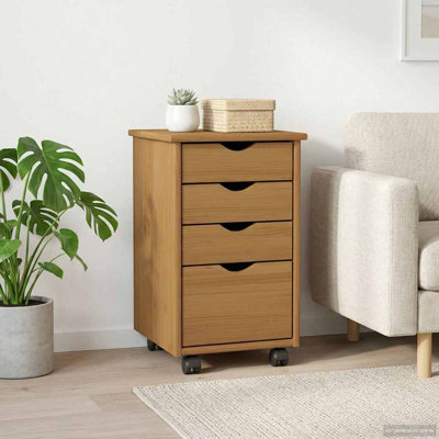 Solid Wood Rectangle Accent Chest