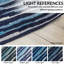 Paillasson Denim Chindi Rag | 20 po x 32 po | Bleu-287308810-287308814