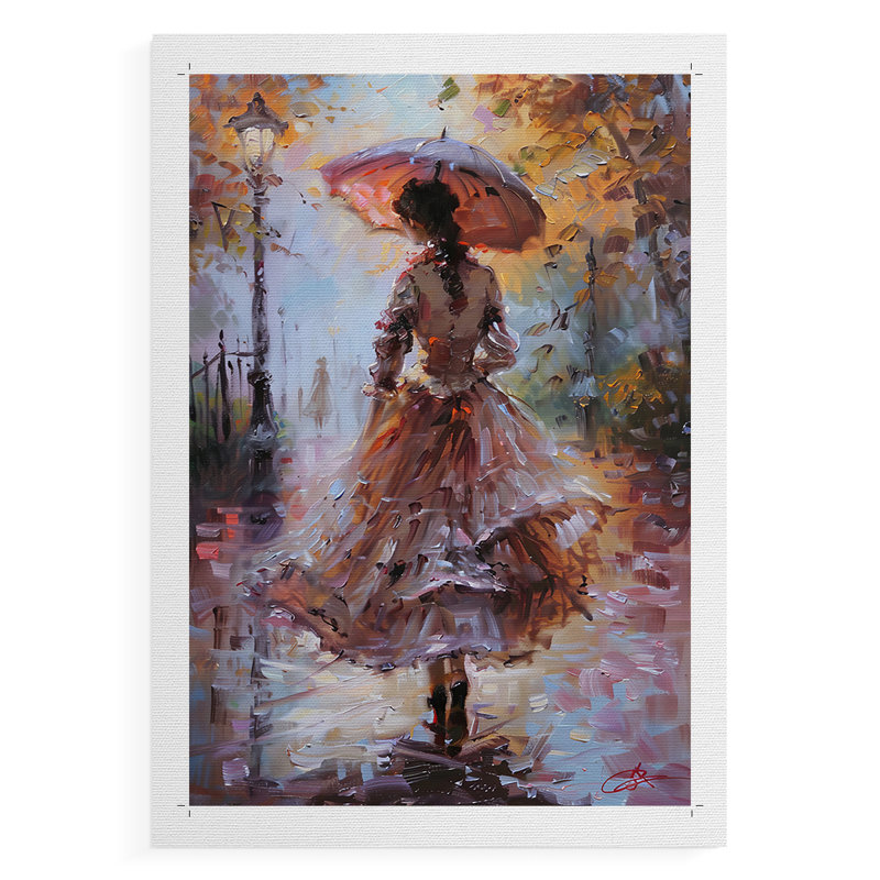 «WOMEN Series DCCxxx», reproduction sur toile de qualité supérieure seulement - non encadrée - prête à être accrochée