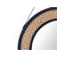 Candon Solid Wood Round Wall Mirror