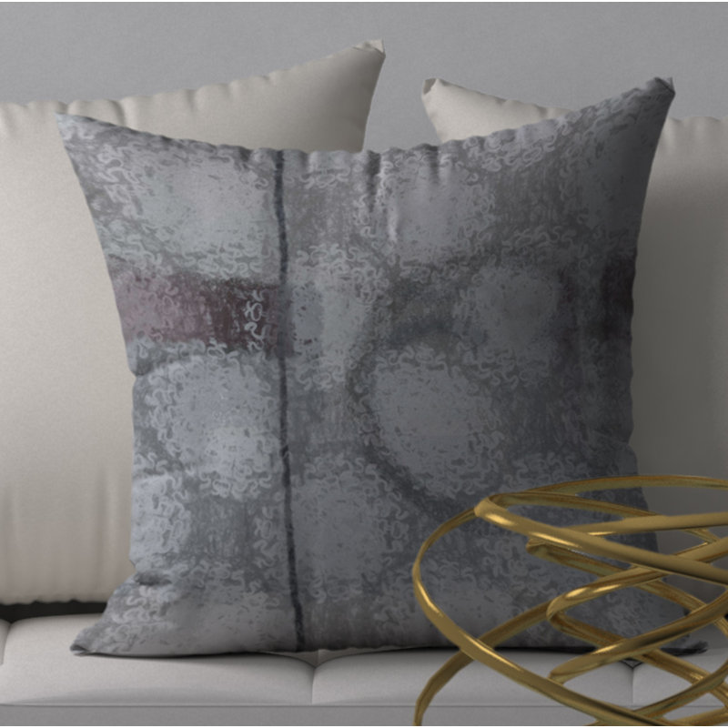 Housse d’oreiller carrée enrichissante et insert, 18 po x 18 po
