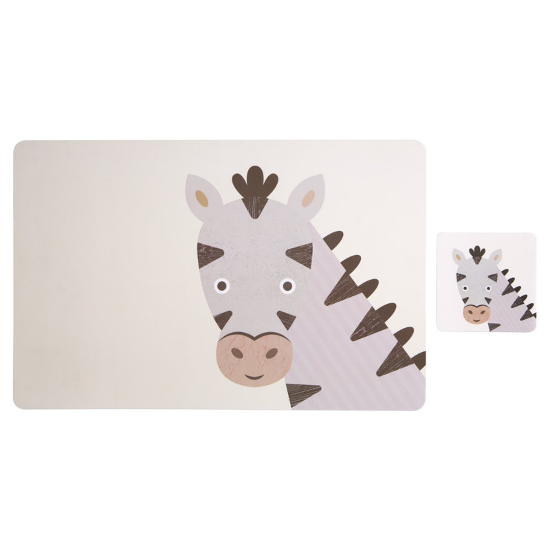 Silver Animals Rectangle Placemat