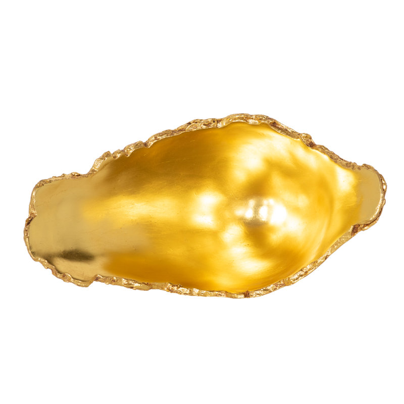 Burled Vase, Gold