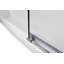 Porte de baignoire coulissante simple sans cadre à verre rapide de 3/8 po de l 56 po x H 60 po à assemblage rapide-88668302