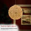Ornement boule sphérique scintillante-78962965
