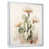 Cadre flottant blanc