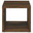 Flint Dark Pine Square Engineered Wood Side End Table-115293440