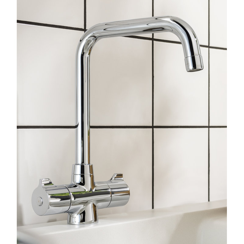 Abode Designs Crescendo Kitchen Faucet, Chrome