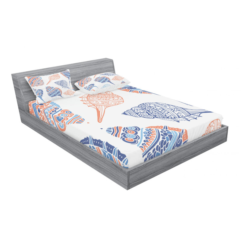 Microfiber Sheet Set, Queen Sheet Set with Fitted Sheet