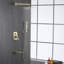 Robinet de douche mural avec valve brute-67396966