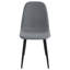 Ensemble de 4 chaises d'appoint rembourrées Jazmine