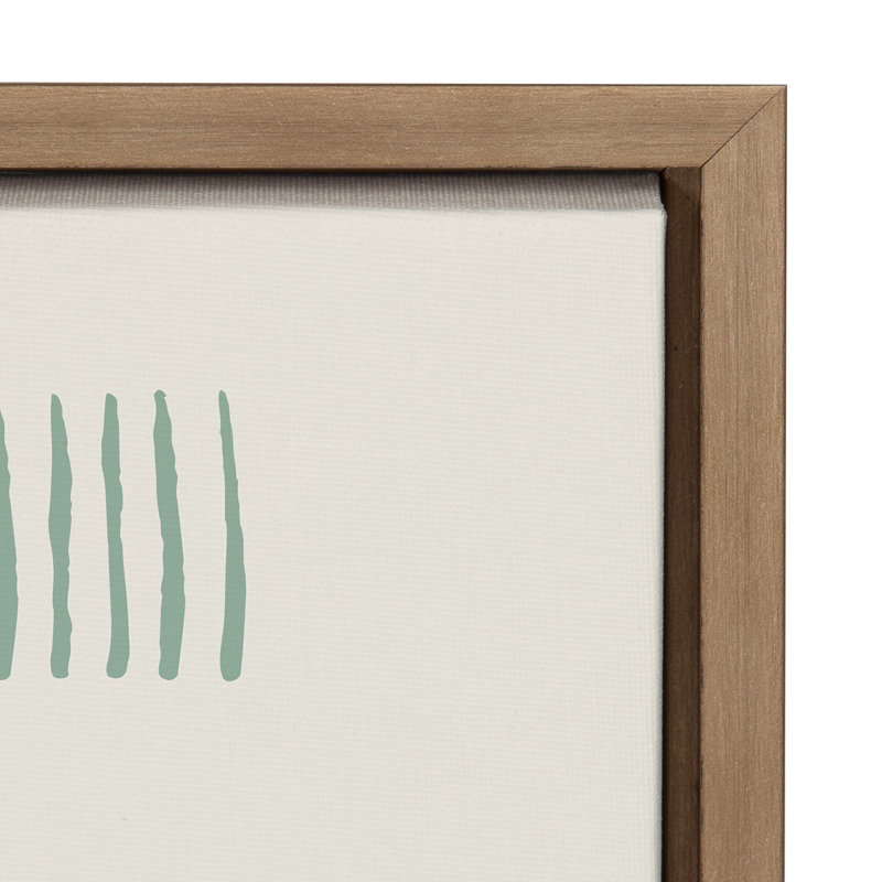 Reproduction d'art sur toile encadrée, "Thinking you" par Rachel Lee 3 Birdies Studio, H 24 po x l 18 po