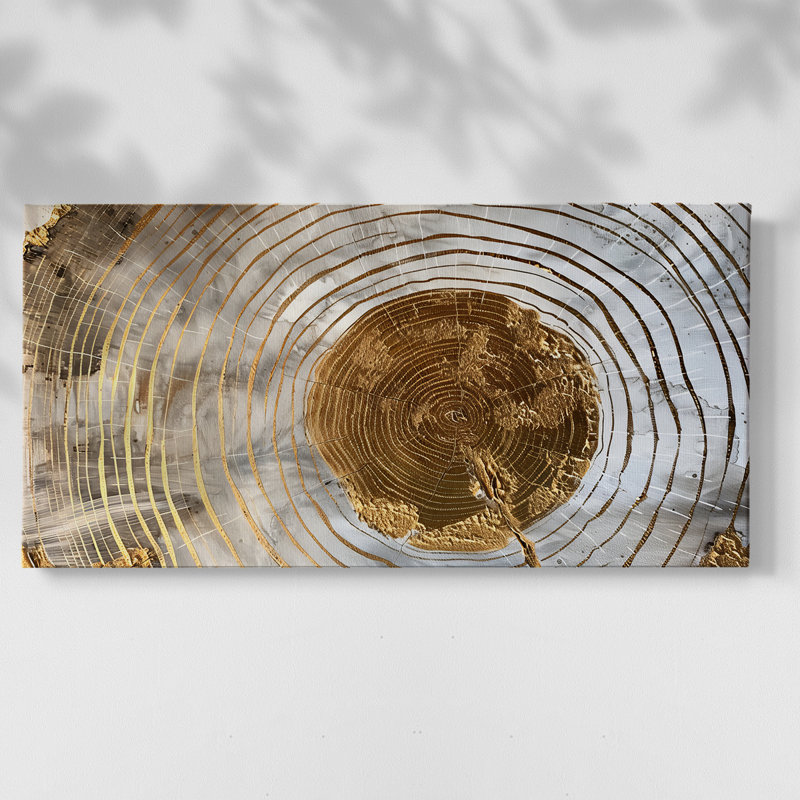 Abstract Series 2 #I-Gallery Wrapped Canvas, 20" H x 40" W