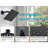 Shower Faucet With Storage Rack 8-Inch Rain Shower Head Shower Decoration Kit With Single Spray Shower Head Shower Faucet Set Complete Matte Black-124869402