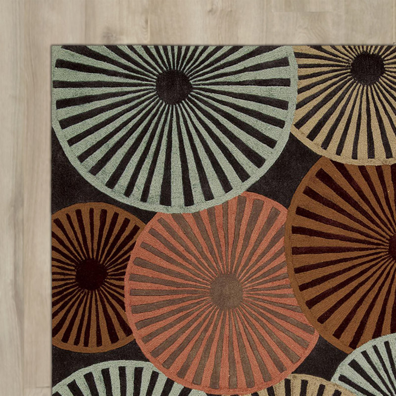 Desousa Geometric Indoor / Outdoor Rug, Rectangle 5' x 7'6"
