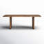 Holmes 80" Mango Wood Dining Table In Brown