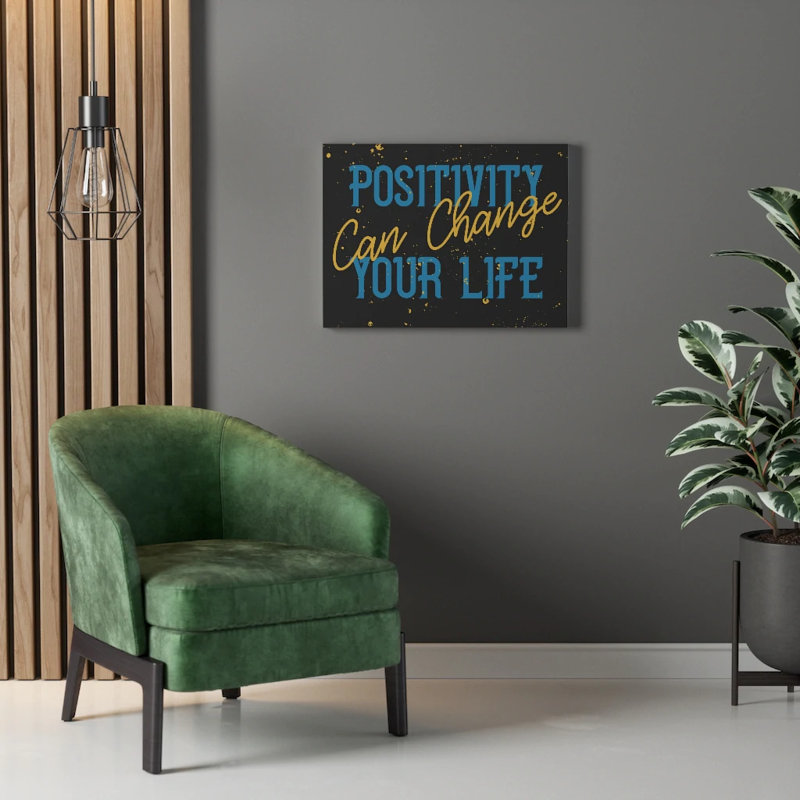 " Positivity Wall Art ", 18" H x 24" W
