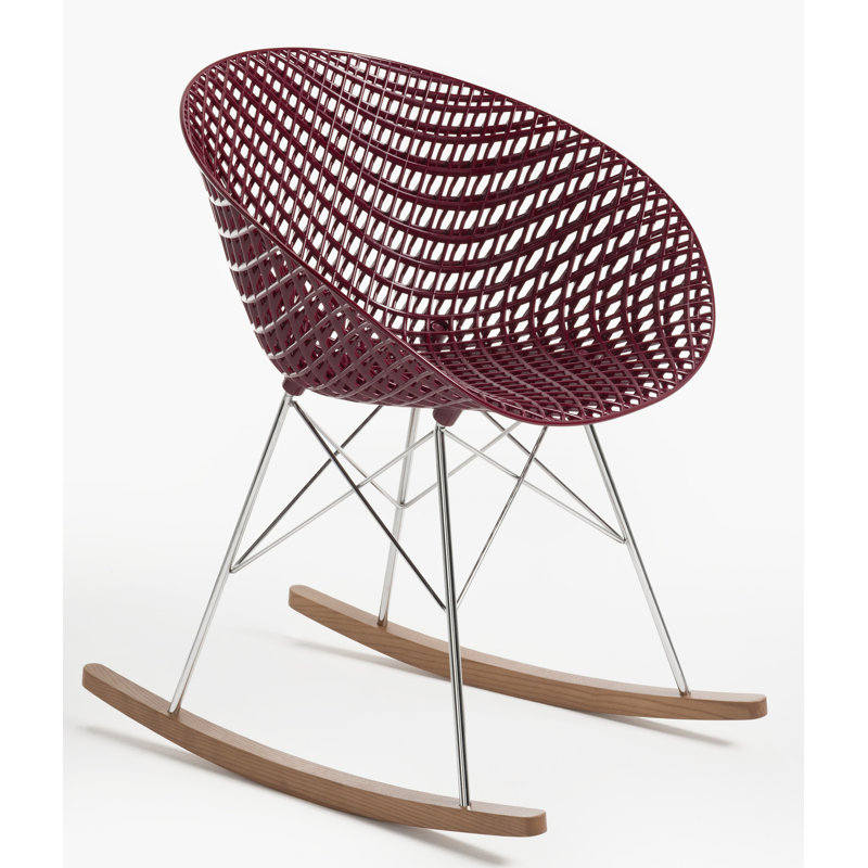 chaise à bascule Smatrik, Prune