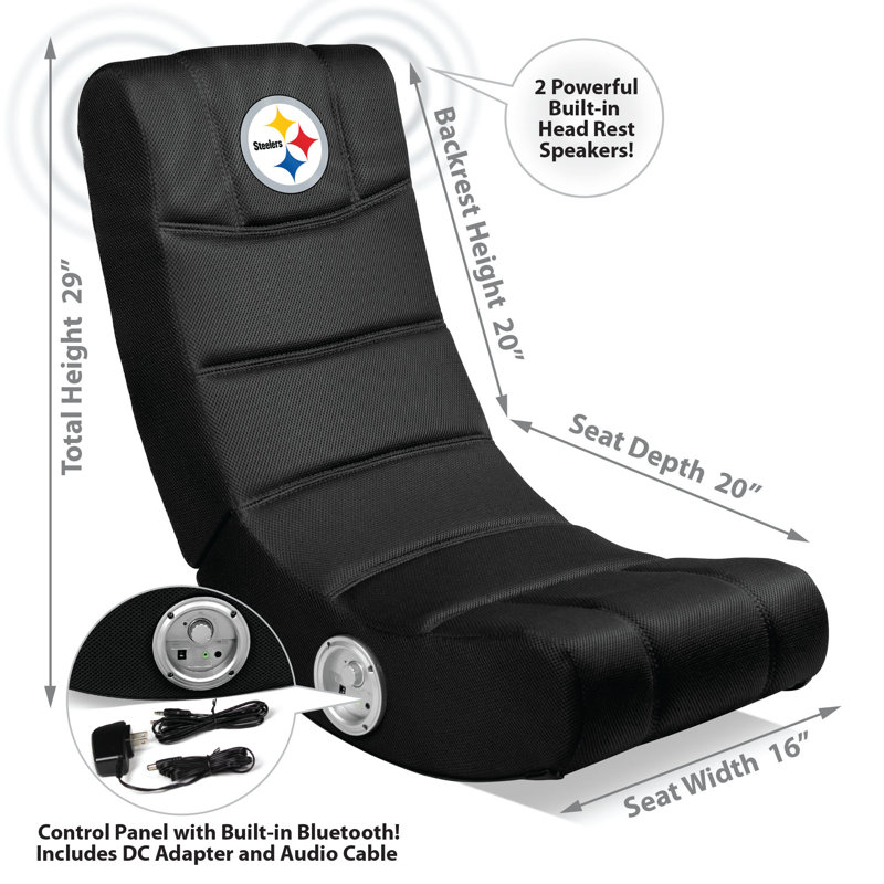 NFL Video Rocker Game Chair, Pittsburgh Steelers