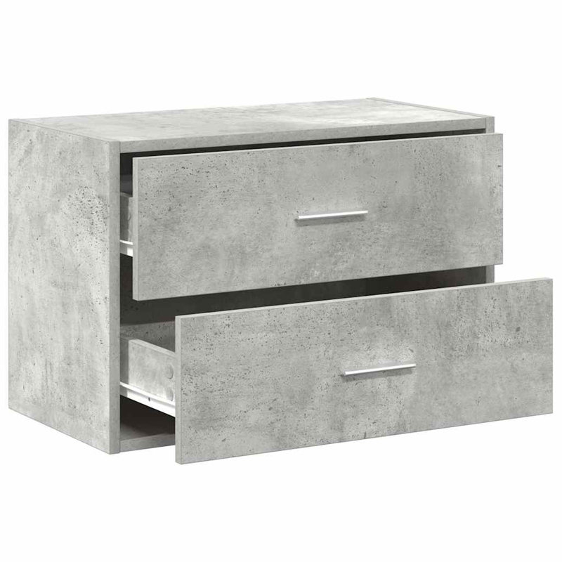 Agnus Rectangle Accent Chest, Concrete Grey