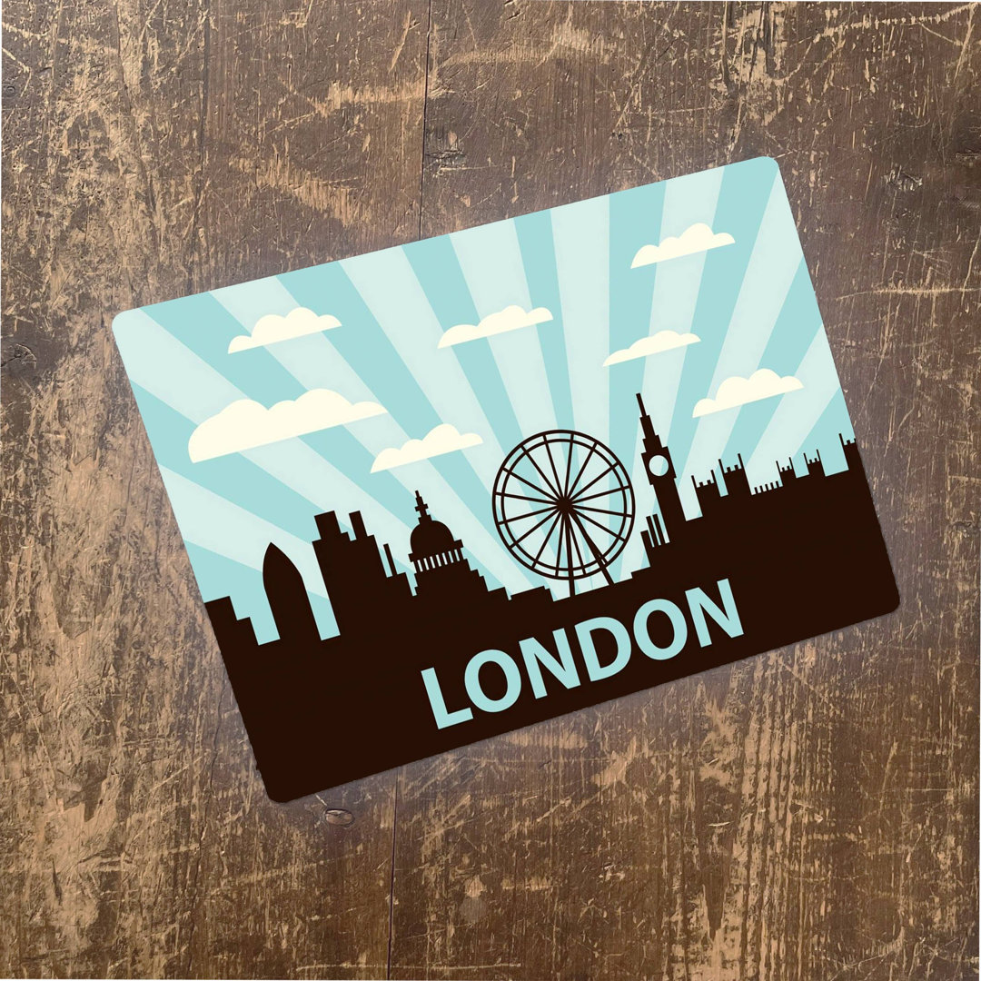 London Skyline Wall Décor