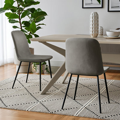Chaise en velours Kody Comfort +