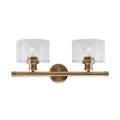 Currey 2 - Light Dimmable Bath Bar