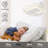 20Inch Modern Leafless Ceiling Fan With Remote Control Removable And Washable, Reversible Motor