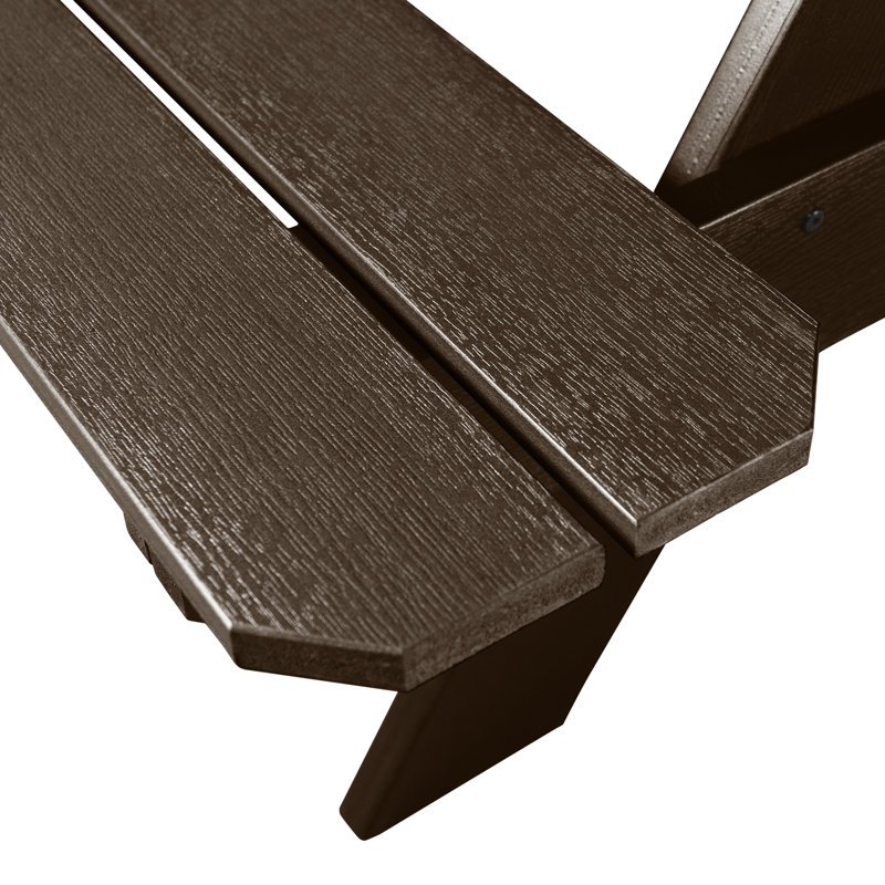 Maura Outdoor Picnic Table, Weathered Acorn