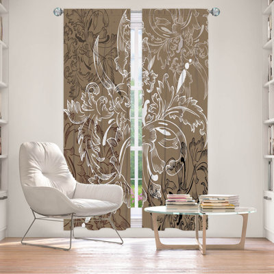 Delaughter Room Darkening Curtains / Drapes Pair