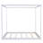 Canopy Platform Bed-558328526