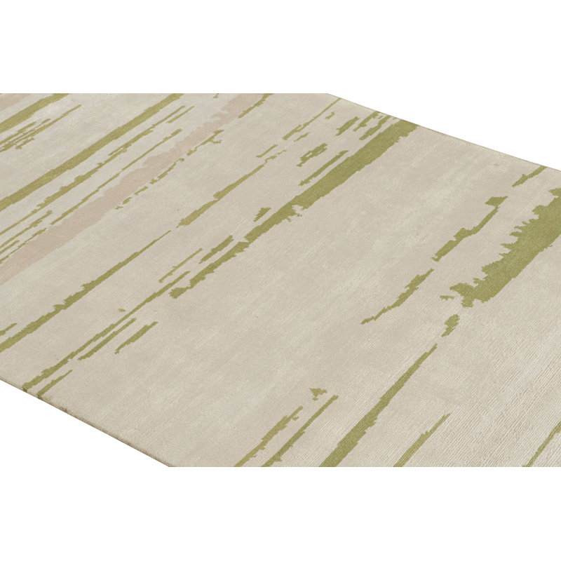 One-of-a-Kind Runner 3'5" X 10'6" Hand Knotted Area Rug