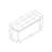 OCEANIC LIGHT GREY DINING BENCH