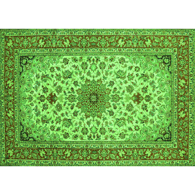 Tapis verts traditionnels lavables à la machine 67