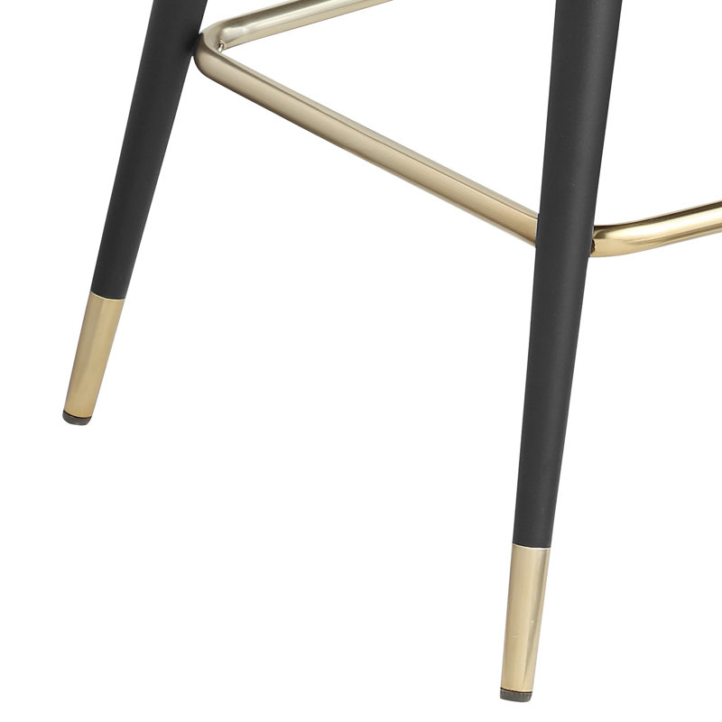 Tabouret de bar 27,22 po Bréham, gris