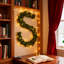 Lighted 27cm Wreath