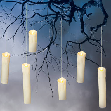 22Pcs Flameless Taper Floating Candles with Magic Wand Remote