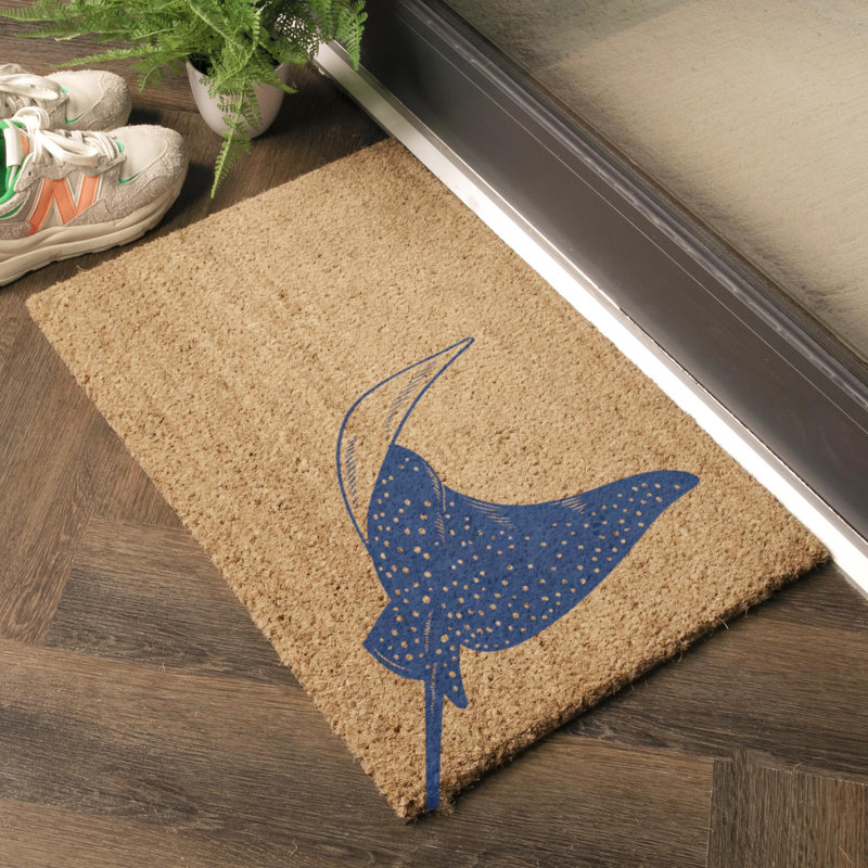 Amiya Non-Slip Outdoor Doormat, Rectangle 40 x 60 cm
