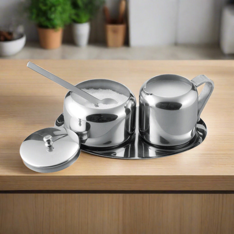 Ensemble sucrier et pot à crème Nicky